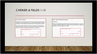 CMRS CMS1500 Part I