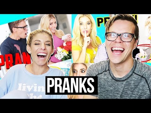 pranking-each-other!-prank-wars!!!!-(ridiculous-reactions)