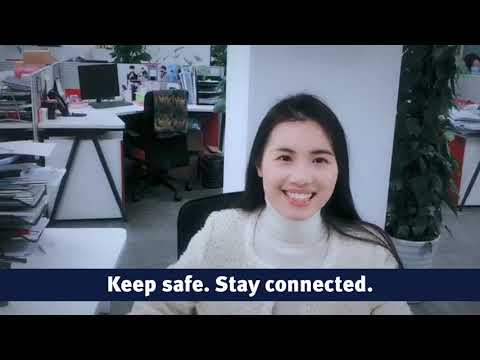 Keep safe.  Stay connected.