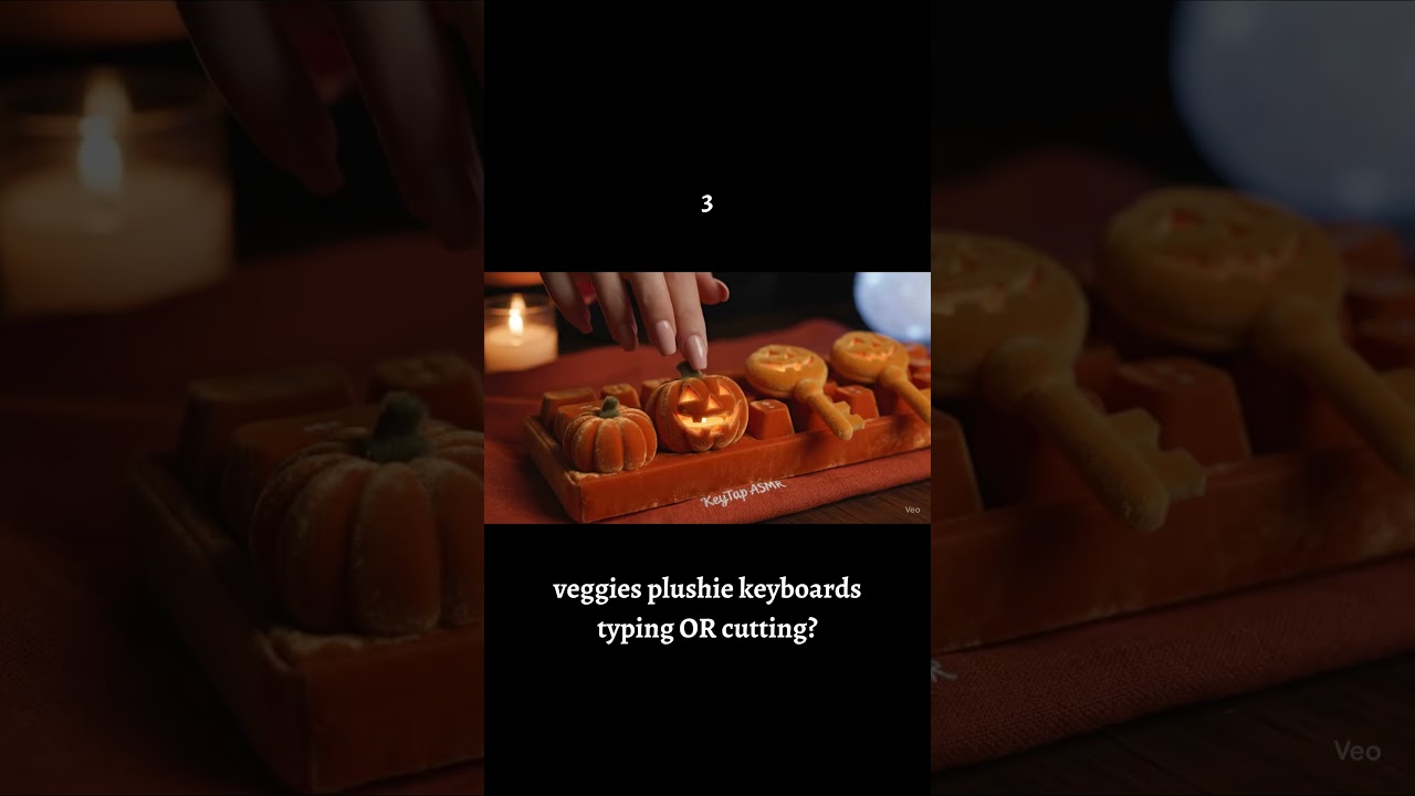 【ASMR】Typing VS Cutting Keyboard (4K)