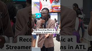 Raud recording music at Streamer U #shorts #streameruniversity