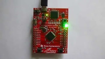 LM4F120 Stellaris  LaunchPad RGB LED Blink