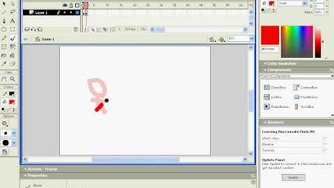 how to make your stickman character walk or run on macroedia flash player mx