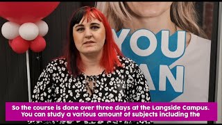Annelee - HND Additional Support Needs: Managing and Supporting the Services.