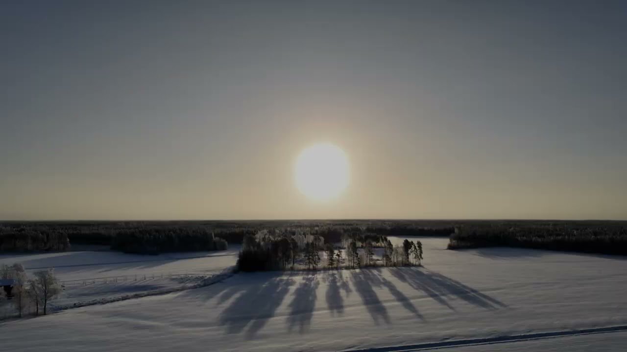 DJI air 3 morning sun 