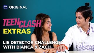 Lie Detector Challenge with Bianca & Zach | Teen Clash EXTRAS