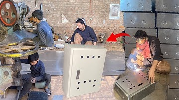 Manufacturing Process Of Electric Panel Boxes || Mass Production of Electric Panel Boxes