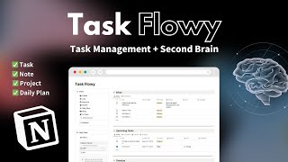 Task Flowy - The Task Management + Second Brain tool for Notion