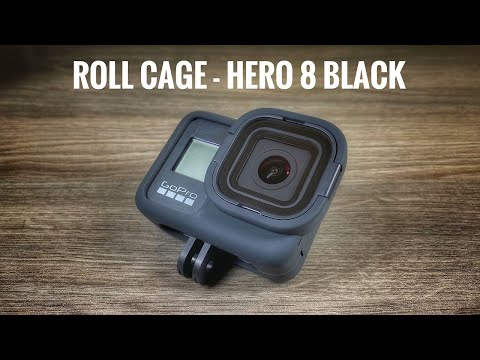 Roll Cage For GoPro Hero 8 Black   Replaceable Lens   Protection