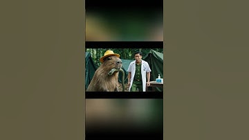 Capybara giúp chú bộ đội bị rắn cắn #capybara #capybarabodoi #hoathinhvietnam