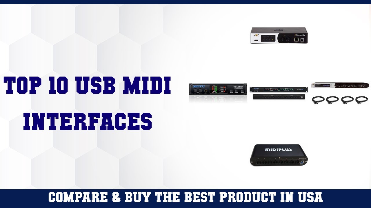 Top 10 USB MIDI Interfaces to buy in USA 2021 | Price & Review