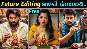 AI Video - Nano Banana AI Photo Editing in Telugu | 3D Figure & Video Editing with Google Gemini AI