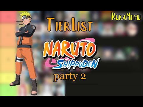 Naruto TierList | ნაწილი  მეორე