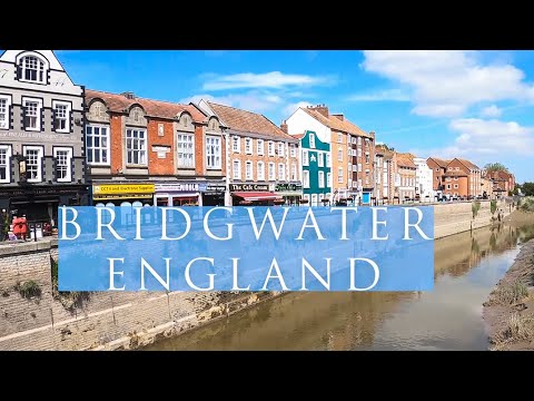 Walk Bridgwater town centre 4K