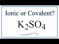 Properties and Composition of K2SO4