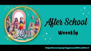 WEEEKLY - AFTER SCHOOL (RINGTONE) 🔊 | Download link in description 👇