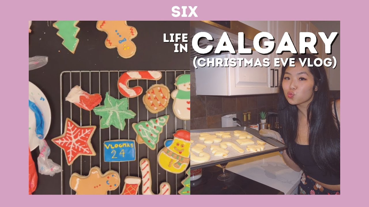 life in calgary (christmas eve edition✨): cookie decorating, last minute shopping | letitia’s 2025