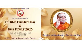 17th BGS Founder's Day & BGS UTSAV 2025 At BGS Health & Education City Campus Kengeri,Bengaluru Day2