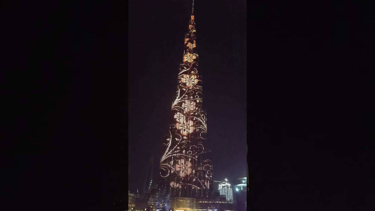 برج خليفة كما لما تراه من قبل YouTube