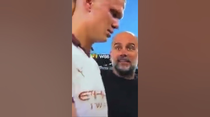 Pep angry at Haaland😳 #arsenal #soccer #premierleague #haaland #football #mancity #messi #ronaldo