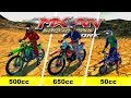 MX vs ATV Supercross Encore - 500cc/650cc/50cc - RANDOM BIKE TESTING!