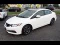 *SOLD* 2015 Honda Civic EX Sedan Walkaround, Start up, Tour and Overview