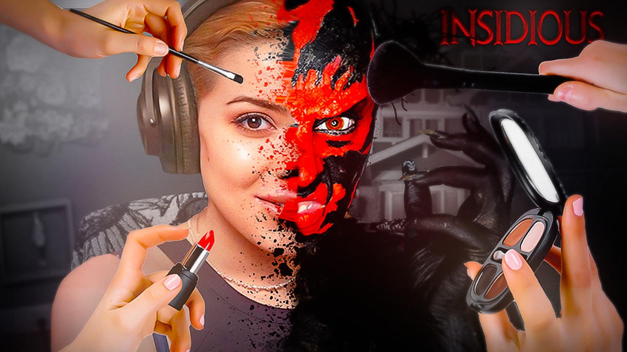 Trottel versucht sich an gruseligem SFX Make Up (Alycia Mommy bist du stolz auf mich????)