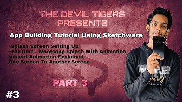 App Building Tutorial Using Phone || EPISODE–3 | Splash Screen | Sketchware Tutorial In Malayalam