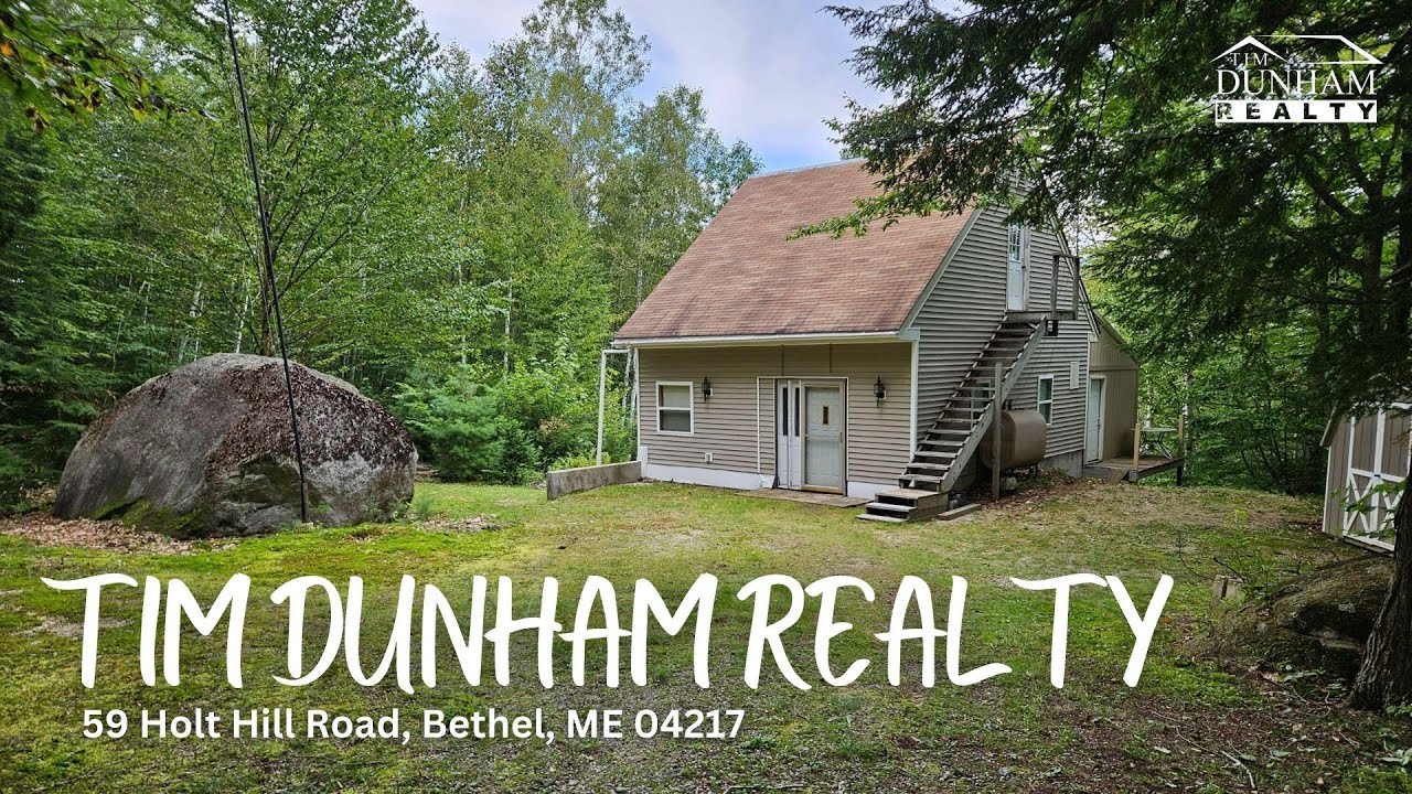 Tim Dunham Realty Real Estate Listing in Bethel Maine Camp for Sale