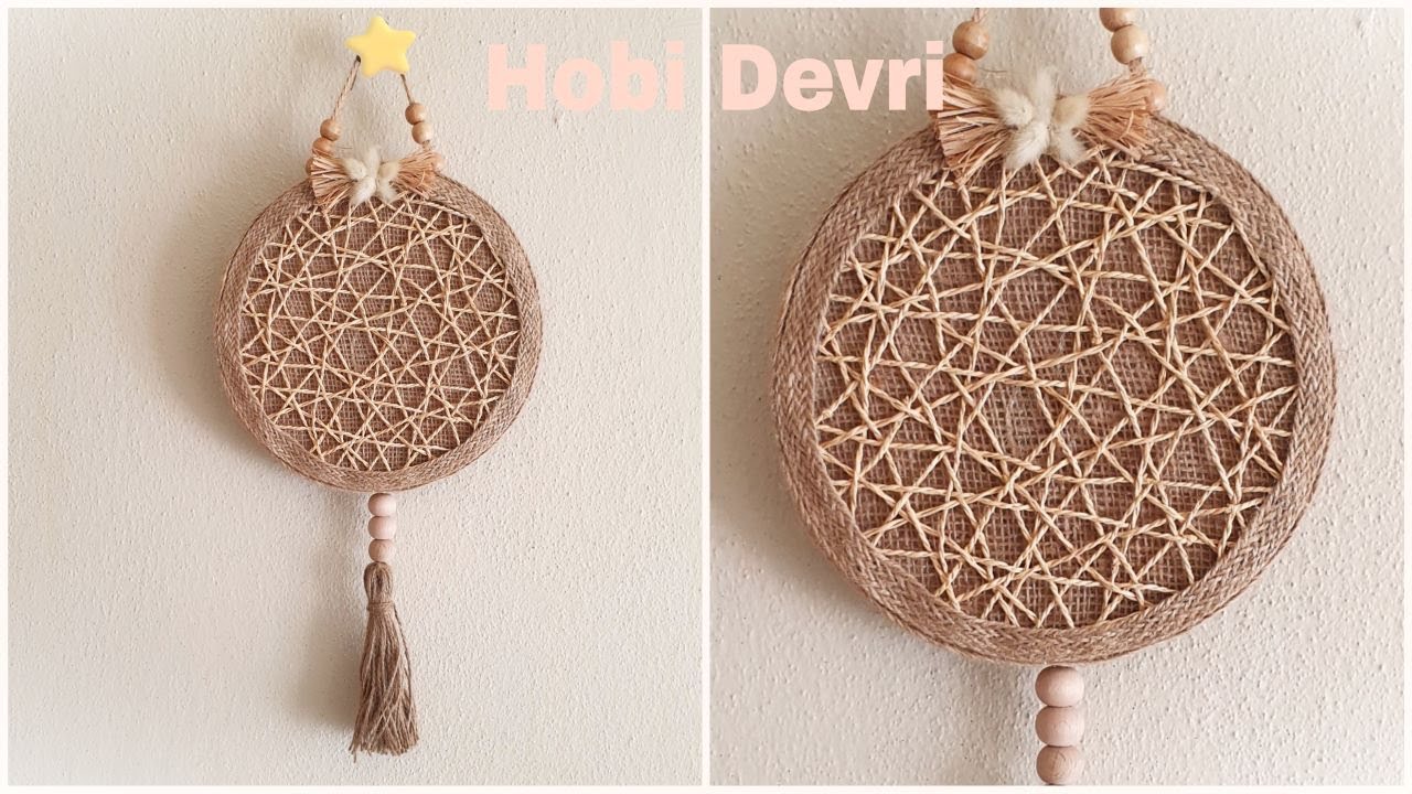 DIY Super Easy Way to Make a Dreamcatcher Easy Tutorial - YouTube