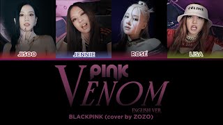 BLACKPINK - Pink Venom (English Version Edit) (Color Coded Lyrics)