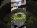 How to steam broccoli stovetop shorts