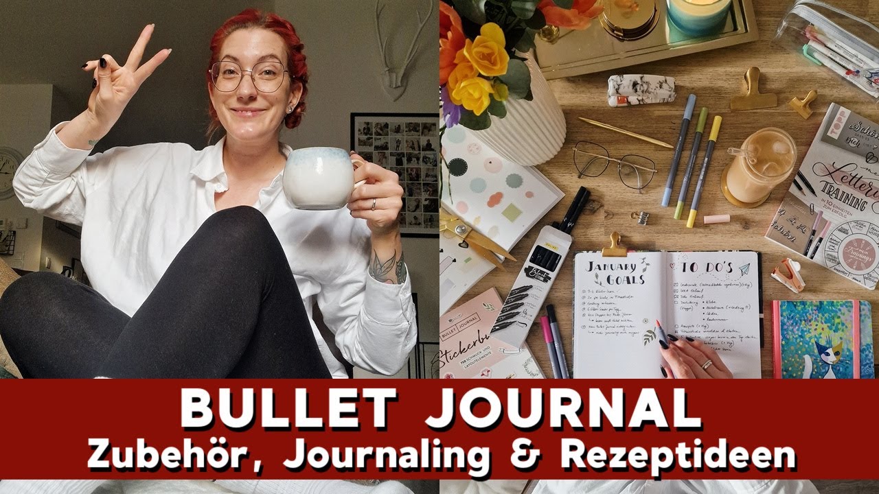 Healthy Habbits, Bullet Journal & Zubehör, gesunde Rezeptideen // Weekly Vlog 120 | Sabrina Sterntal