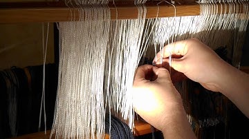 Straight Twill Threading Demo - Short