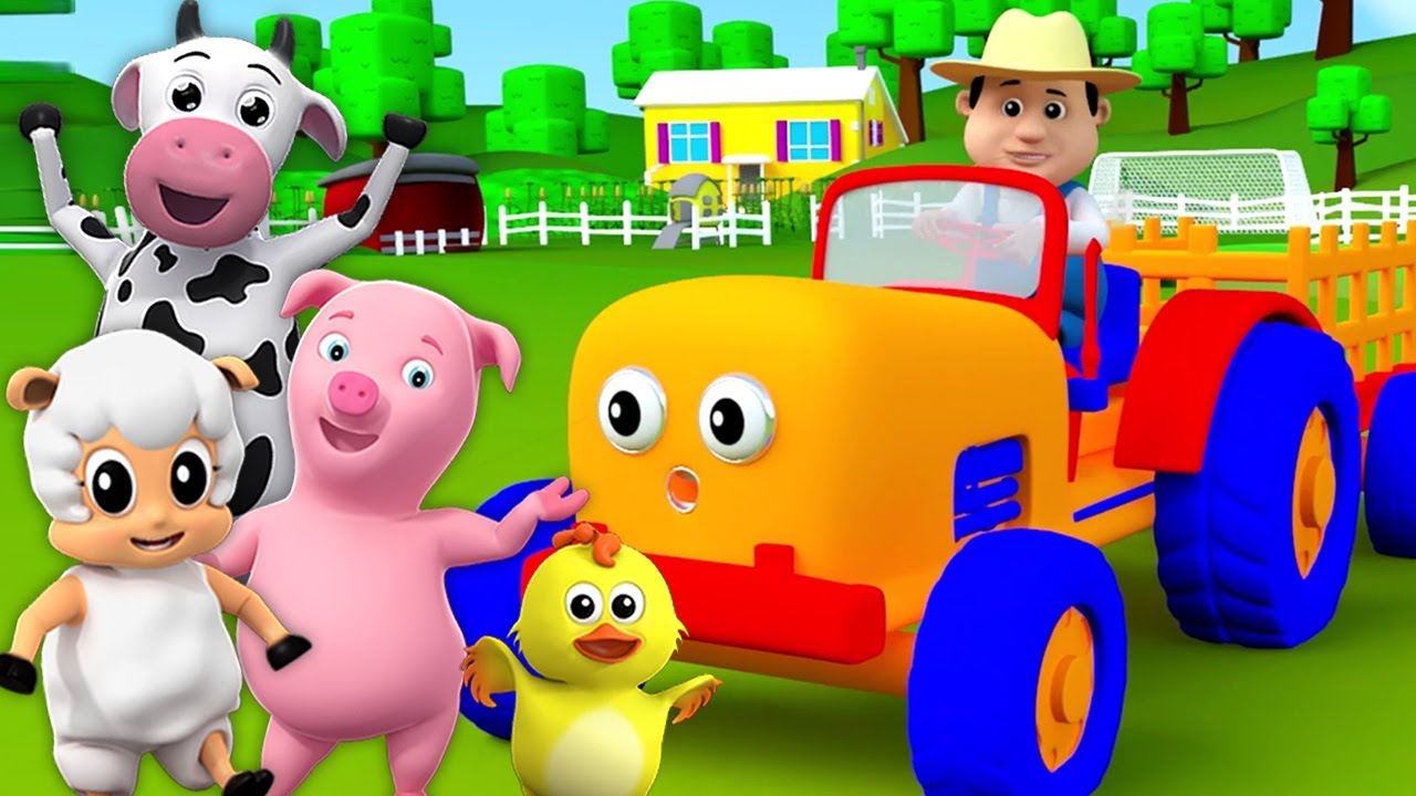 Alte MacDonald hatte eine Farm | Kinder Tierlied | Old Macdonald | Kids Baby Club Deutschland