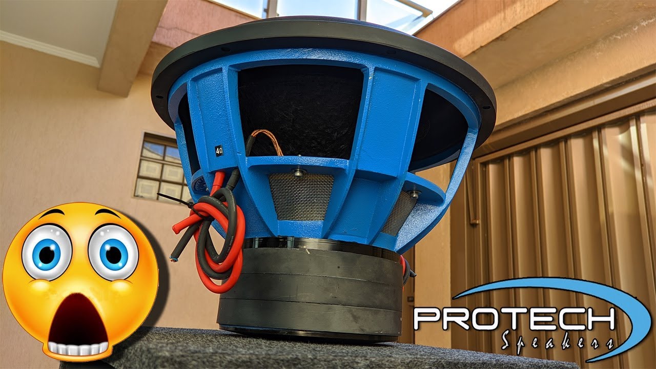 MEU NOVO SUBWOOFER! OUTRO PROTECH COMPETITION 2000W 15" COM A CARCAÇA