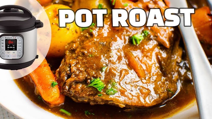 Perfect Instant Pot Pot Roast Recipe (the BEST gravy!) The Recipe Rebel