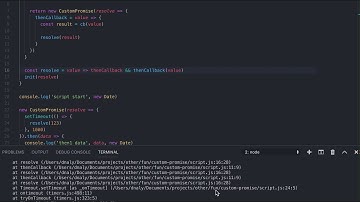 JavaScrpit Simple Promise Polyfill