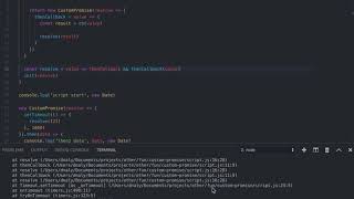 JavaScrpit Simple Promise Polyfill