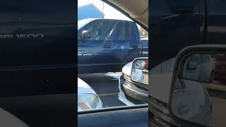 Truck Leaking Gasoline