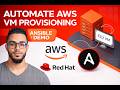 Red Hat Ansible Automation Platform | Provision VMs in AWS | Quick demo