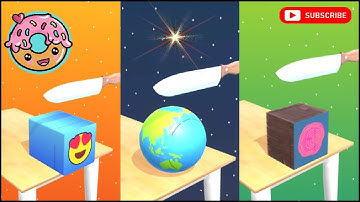 ASMR Slicing Gameplay | All Levels Android, iOS @AndroidiosGamingChannel @999_Cutting