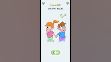 DOP 2 Gameplay Level 176 Shorts Delete One Part Solution and Answer 🔥 Subscribe