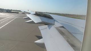 Chicago O'Hare to Frankfurt Lufthansa 747-8 LH431 flap check 2019-10-8