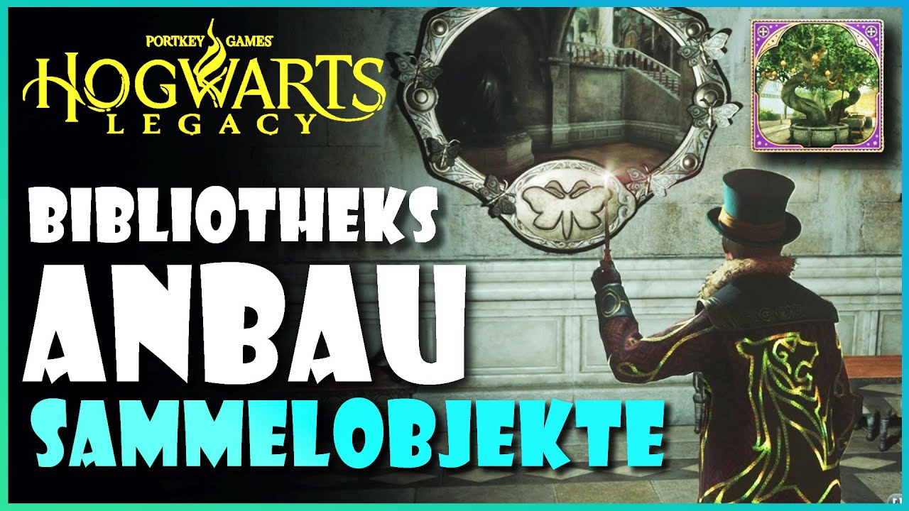 Alle Sammelobjekte - Bibliotheksanbau von Hogwarts Legacy - Fundorte Buchseiten Truhen - Lösung