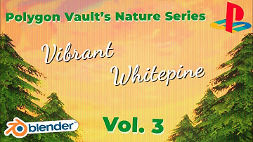 The Quiet Rise of a Low Poly Vibrant Whitepine