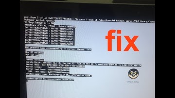 Fix a Kernel Panic on mac | error when upgrading to high sierra