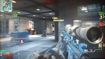 MW3-My First Triple Collateral (1 bullet 3 kills)
