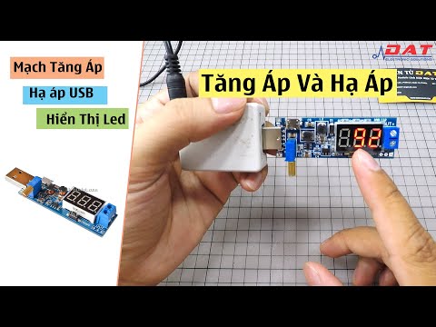 Video: Cách Tăng điện áp USB