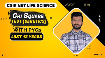 Chi Square Test | Genetics | CSIR NET LIFE SCIENCE | Best Lecture On Youtube | By Shantanu Kolhe